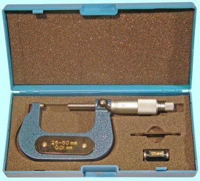 Микрометр гладкий мк- 50 25- 50 мм (0,01) кл.т.1 тв.сплав 