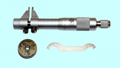 Микрометр для внутренних измерений - штихмас 5-30 мм (0,01) тв. сплавные измерительные поверхности (452-105) 