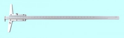 Штангенглубиномер 0- 300мм шг-300, цена деления 0.05 с зацепом толщиномером 