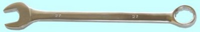 Ключ рожковый и накидной 27мм хром-ванадий (сатингфиниш) # 8411 
