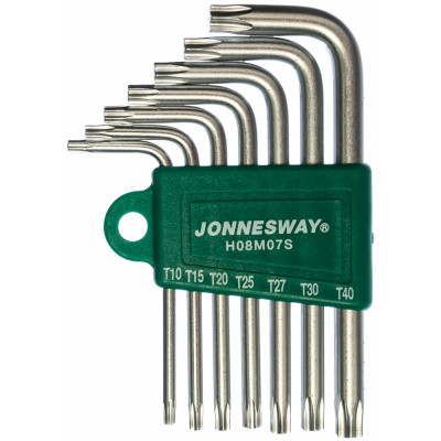 Комплект угловых ключей Jonnesway H08M07S