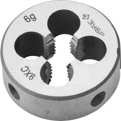 Ручная круглая плашка для нарезания метрической резьбы ЗУБР МАСТЕР 4-28022-20-2.5