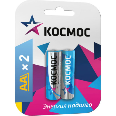 Батарейка КОСМОС LR6 BP-2 бл.2шт KOCLR62BL