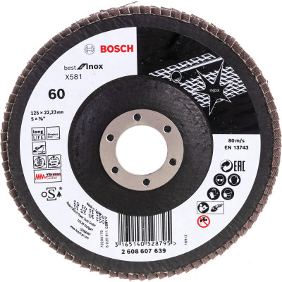 Лепестковый круг Bosch 2608607639
