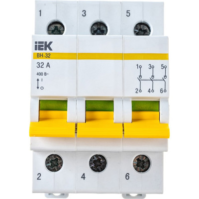 Выключатель нагрузки IEK ВН-32 32А/3П MNV10-3-032