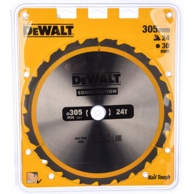 Пильный диск Dewalt DT1958 CONSTRUCT