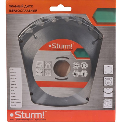 Sturm 9020-140-16-20t пильный диск