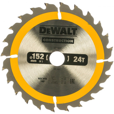 Пильный диск Dewalt DT1930 CONSTRUCT