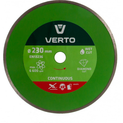Сплошной алмазный диск VERTO 61H3T9