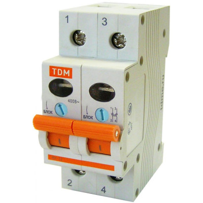 Выключатель нагрузки TDM ВН-32 2п 40A SQ0211-0015