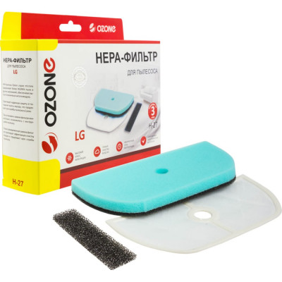 Набор микрофильтров для пылесоса LG OZONE H-27