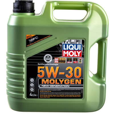 Синтетическое моторное масло LIQUI MOLY Molygen New Generation 5W-30 SN/СF;ILSAC GF-5 9042