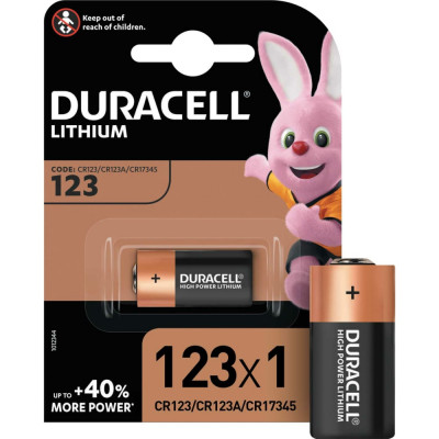 Батарейка Duracell CR123 ULTRA A0001263