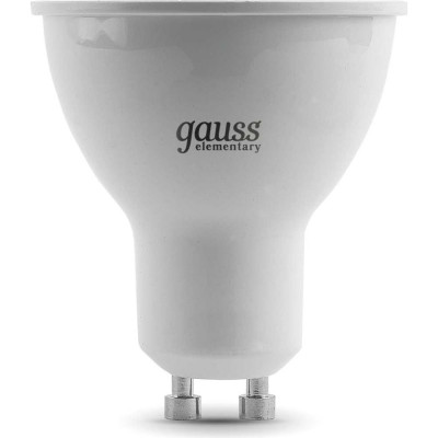Лампа Gauss LED Elementary MR16 GU10 5.5W 4100К 13626