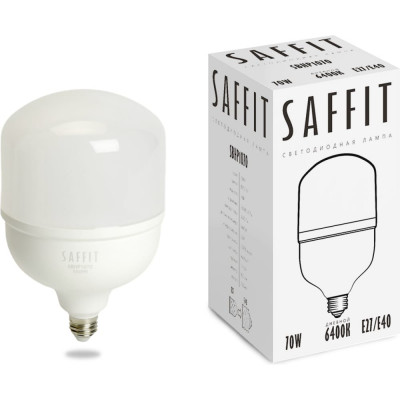 Светодиодная лампа SAFFIT SBHP1070 70W 230V E27-E40 6400K 55099