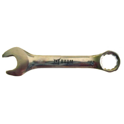 Короткий комбинированный ключ BAUM 6614