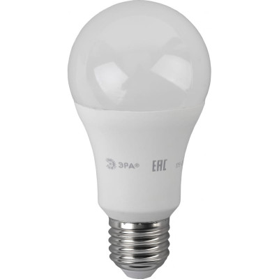 Светодиодная лампа ЭРА LED A60-17W-860-E27 10/100/1200 Б0031701