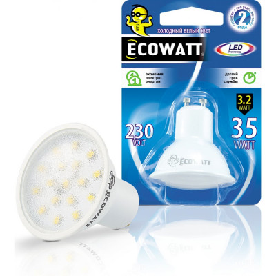 Светодиодная лампа ECOWATT 4606400614029