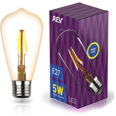 Светодиодная лампа REV VINTAGE Filament 32435 5