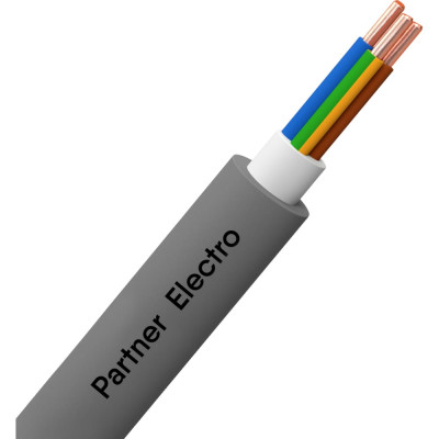 Партнер-электро кабель nym 3x1,5 гост /100м/ p100g-03g05-c100