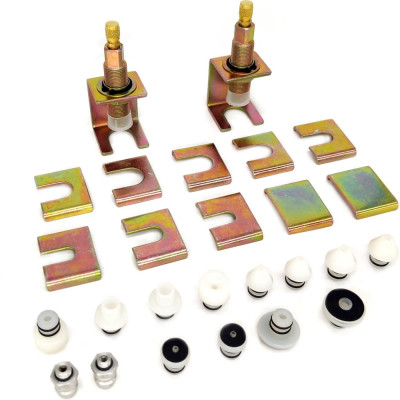 Комплект адаптеров для промывки контура кондиционера Car-tool N04411