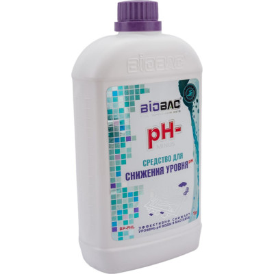 Жидкий средство для понижения уровня кислотности БиоБак pH- МИНУС BP-PHL
