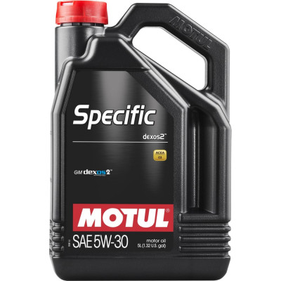 Синтетическое масло MOTUL SPECIFIC DEXOS2 SAE 5W30 102643
