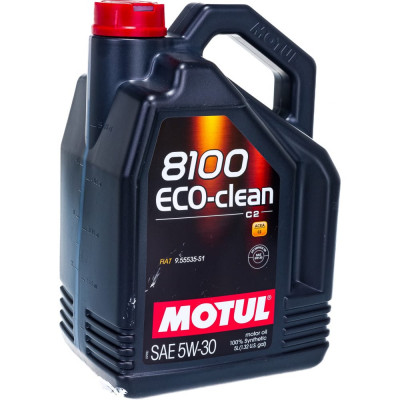 Синтетическое масло MOTUL 8100 ECO-clean 5W30 101545