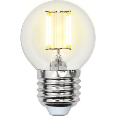 Светодиодная лампа Uniel LED-G45-6W/WW/E27/CL GLA01TR UL-00002203