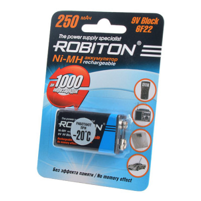 Аккумулятор Robiton 250MH9-1 8801 BL1