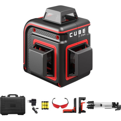 Построитель лазерных плоскостей ADA Cube 3-360 Ultimate Edition А00568