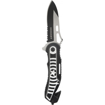 Складной полуавтоматический нож REXANT 12-4914-2