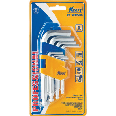 Набор торцевых ключей KRAFT KT 700564