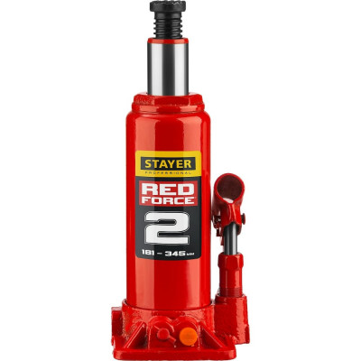 Гидравлический бутылочный домкрат STAYER RED FORCE 43160-2_z01
