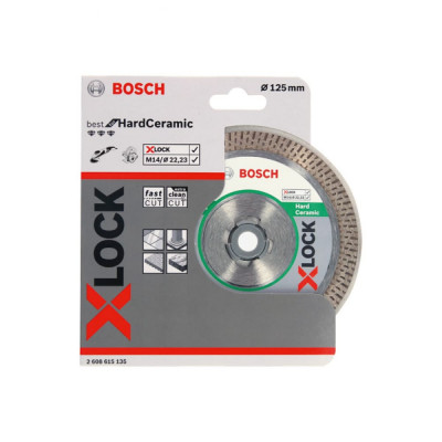 Алмазный диск Bosch X-LOCK Best for Hard Ceramic 2608615135
