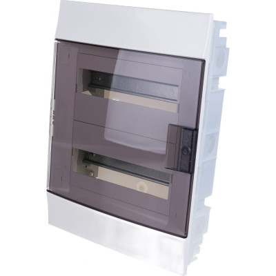 Встраиваемый распределительный щит ABB пластик прозрачная дверь с клеммами 1SLM004101A2205