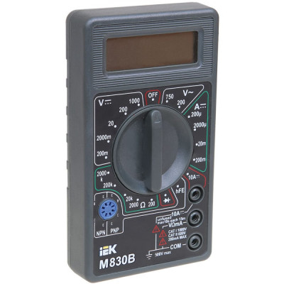 Цифровой мультиметр IEK Universal M830B TMD-2B-830