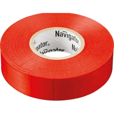 Изолента пвх Navigator NIT-A19-20/R 71111