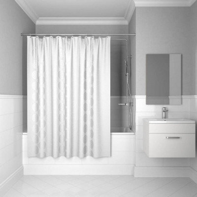 Штора для ванной комнаты IDDIS Chequers white 432P20RI11