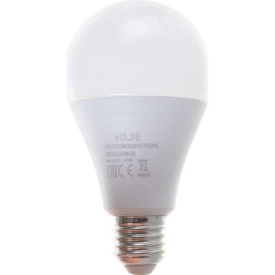 Светодиодная лампа Volpe LED-A70-25W/3000K/E27/FR/NR UL-00004469