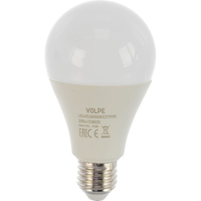Светодиодная лампа Volpe LED-A70-25W/6500K/E27/FR/NR UL-00004471