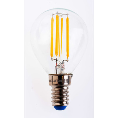 Диммируемая светодиодная лампа Uniel LED-G45-5W/NW/E14/CL/DIM GLA01TR UL-00002870