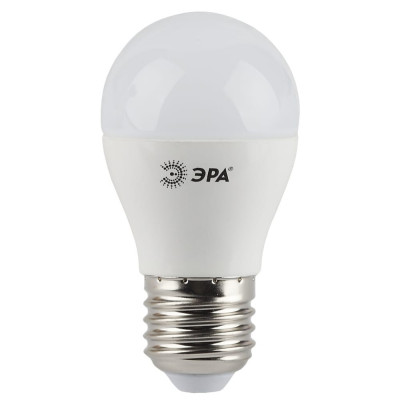 Светодиодная лампа ЭРА LED P45-5W-840-E27 Б0028488
