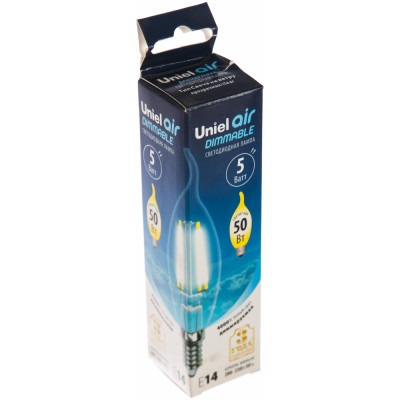 Диммируемая светодиодная лампа Uniel GLA01TR UL-00002865