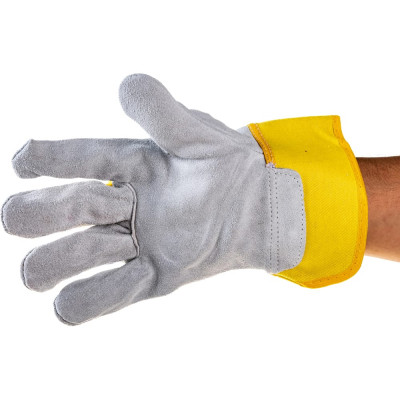 Комбинированные спилковые перчатки СИБРТЕХ 67902