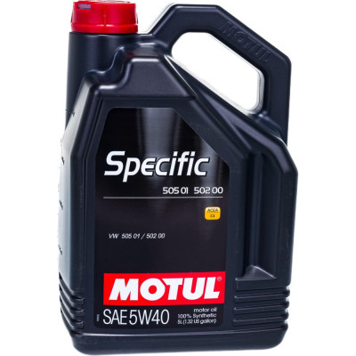 Синтетическое масло MOTUL Specific 505.01 5W40 101575