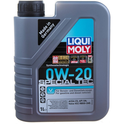 НС-синтетическое моторное масло LIQUI MOLY Special Tec V 0W-20 C5 20631