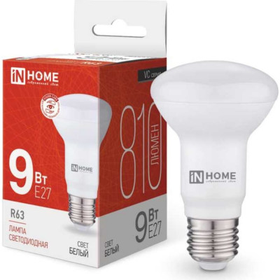 Светодиодная лампа IN HOME LED-R63-VC 4690612024325