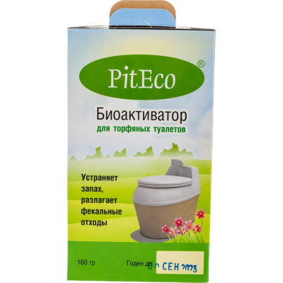 Биоактиватор для торфяных туалетов Piteco В160
