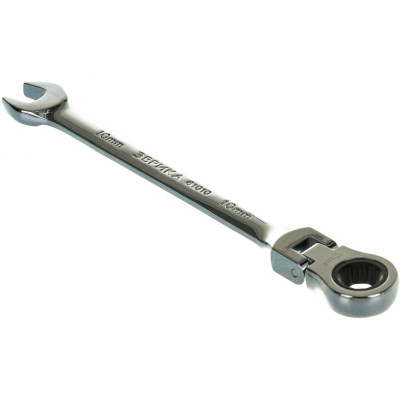 Трещоточный шарнирный комбинированный ключ Эврика ER-61010H